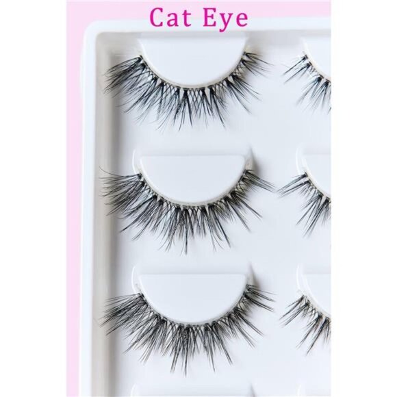 SO PINK BEAUTY Faux Mink Eyelashes 5 Pairs - Picture 2 of 14